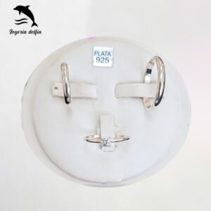 Alianza de Plata con Cintillo 3mm