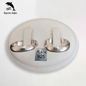 Alianza de Plata bombé 4mm
