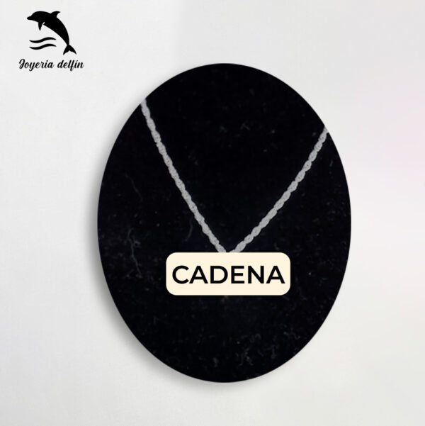 Cadena plata singapur por 40 cm