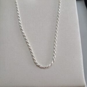 Cadena plata 45 cm