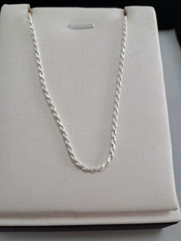 Cadena plata 45 cm