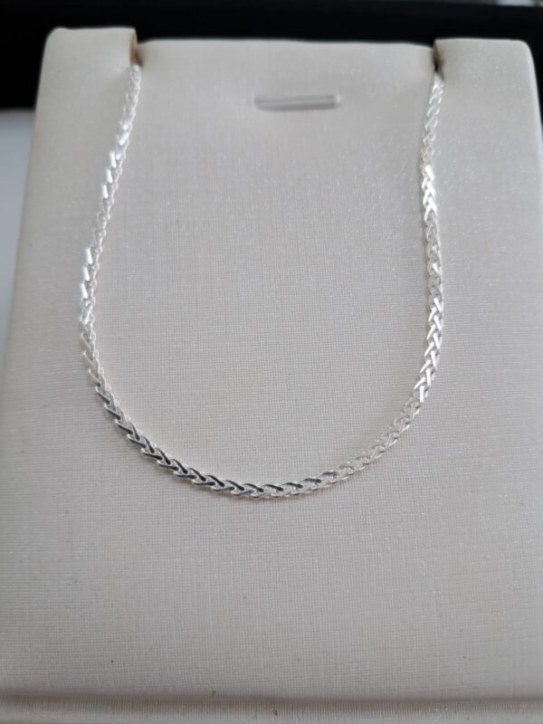 Cadena plata 45 cm