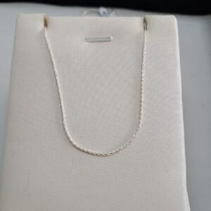Cadena plata 45cm